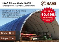 HAAS Allzweckhalle 10x12 m – Rundbogenhalle,Lagerzelt,Unterstand Nordrhein-Westfalen - Nümbrecht Vorschau