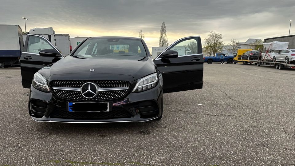 Mercedes Benz C 200d Facelift 2018, AMG-Line in Lahr (Schwarzwald)