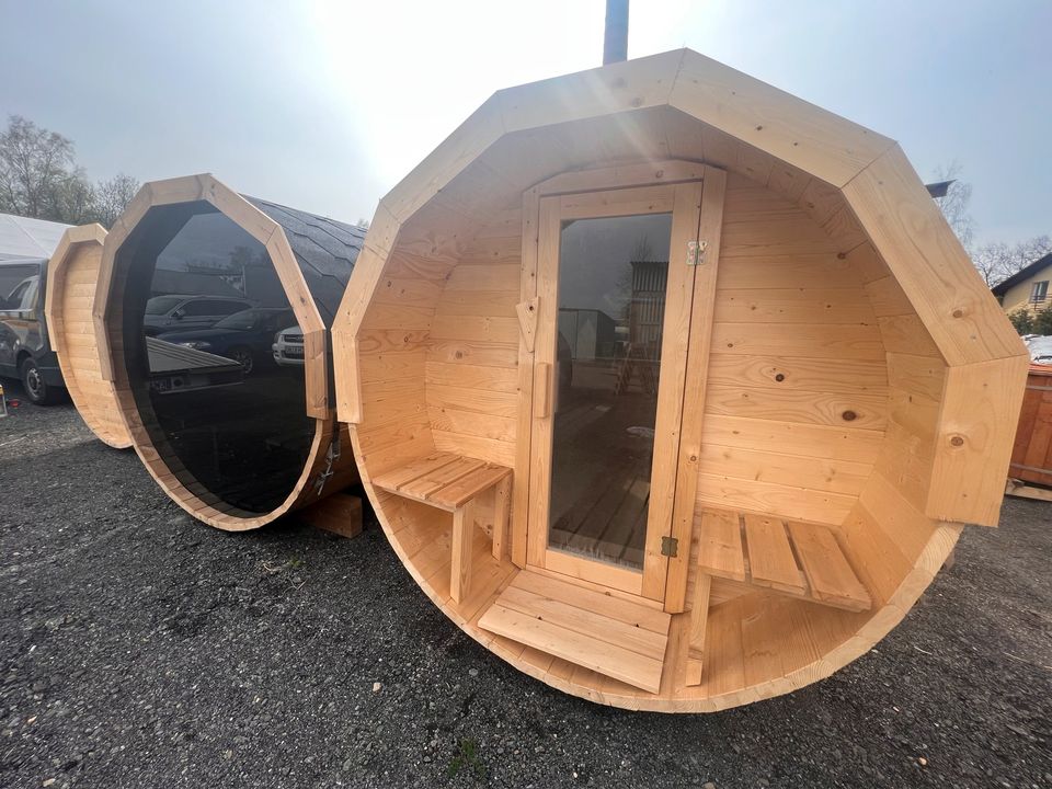 Ausstellungsstücke Gartensauna Sauna inkl. Ofen Lieferung Zubehör in Dortmund