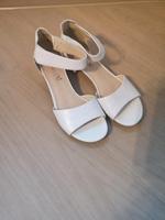 Caprice Creme weiß Schuhe sandalen pumps Hochzeit 39 6 Sachsen - Lichtentanne Vorschau