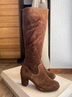 Stiefel Gr.37 Högl Casualvelour- Leder Tabacco neu Nordrhein-Westfalen - Wiehl Vorschau