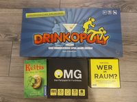 Diverse Spiele (Drinkopoly, Wer im Raum?, Keltis, OMG) Nordrhein-Westfalen - Wachtendonk Vorschau
