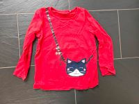 Topolino Langarm Shirt Katze Tasche 128 Nordrhein-Westfalen - Leverkusen Vorschau