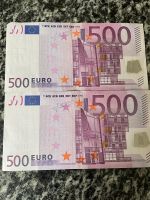 500 Euroscheine mit Nummer XO Thüringen - Greiz Vorschau