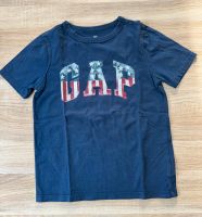 T-Shirt GAP Kids Logoshirt USA Flagge Größe S (6-7/ 120 cm) Hessen - Groß-Zimmern Vorschau