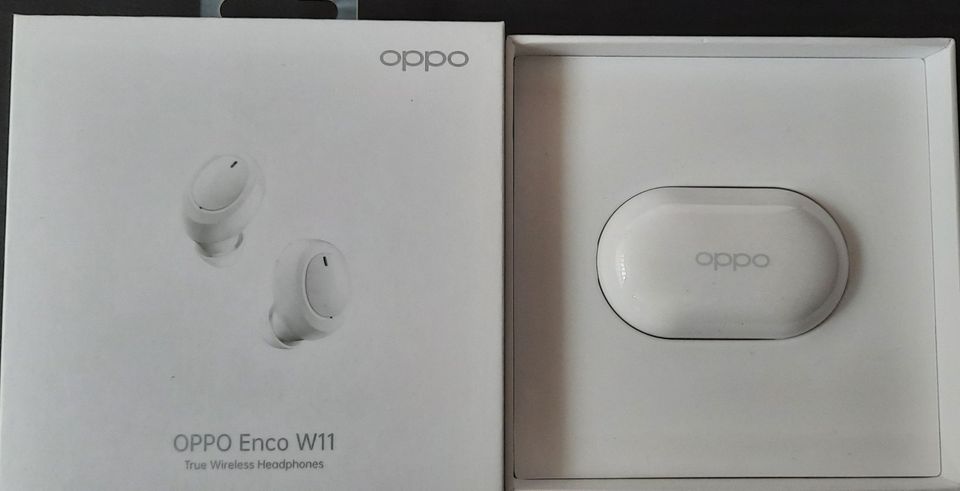 True Wireless In-Ear Bluetooth-Kopfhörer, Oppo Enco W11, weiß in Duisburg