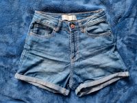 AMISU high waist shorts blau EUR 34 München - Untergiesing-Harlaching Vorschau