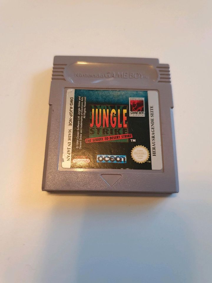 Jungle Strike Gameboy Spiel Nintendo in München