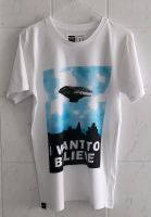 Unisex T-Shirt "I want to believe" aus 100% Baumwolle Bayern - Freising Vorschau