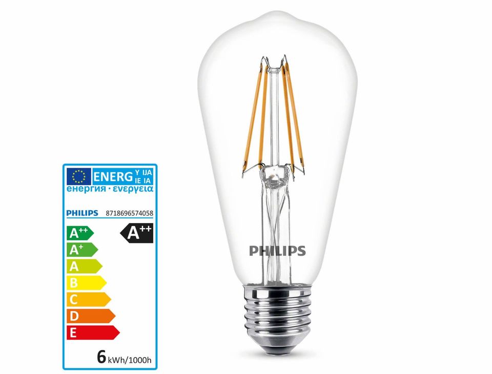 PHILIPS Hochleistungs-Filament LED Lampe ST64, E27, NEU, OVP in Dresden
