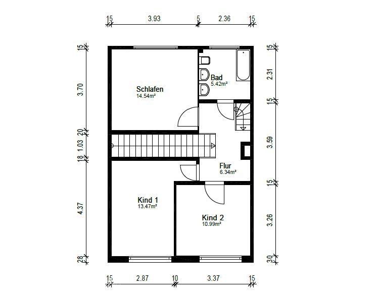 Großzügiges Reihenendhaus mit Einliegerwohnung und Garage auf Erbpachtgrundstück in Hannover