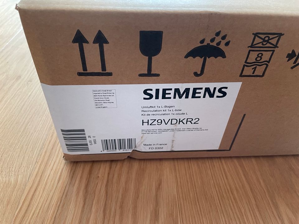 Siemens Umluftkit HZ9VDKR2 in Kulmbach
