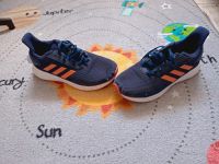 Mädchen Adidas Schuhe Sneaker dunkelblau orange Gr. 34 Niedersachsen - Pattensen Vorschau