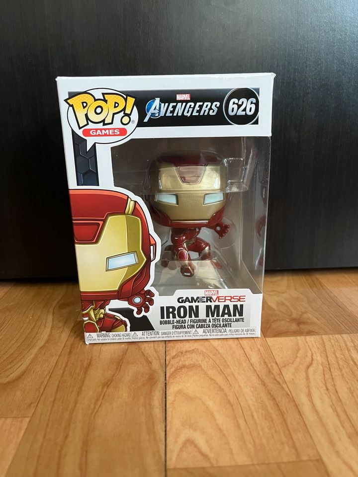 Funko Pop Marvel (Iron Man, Venom, Spider-Man, Captain Marvel) in Ringgau