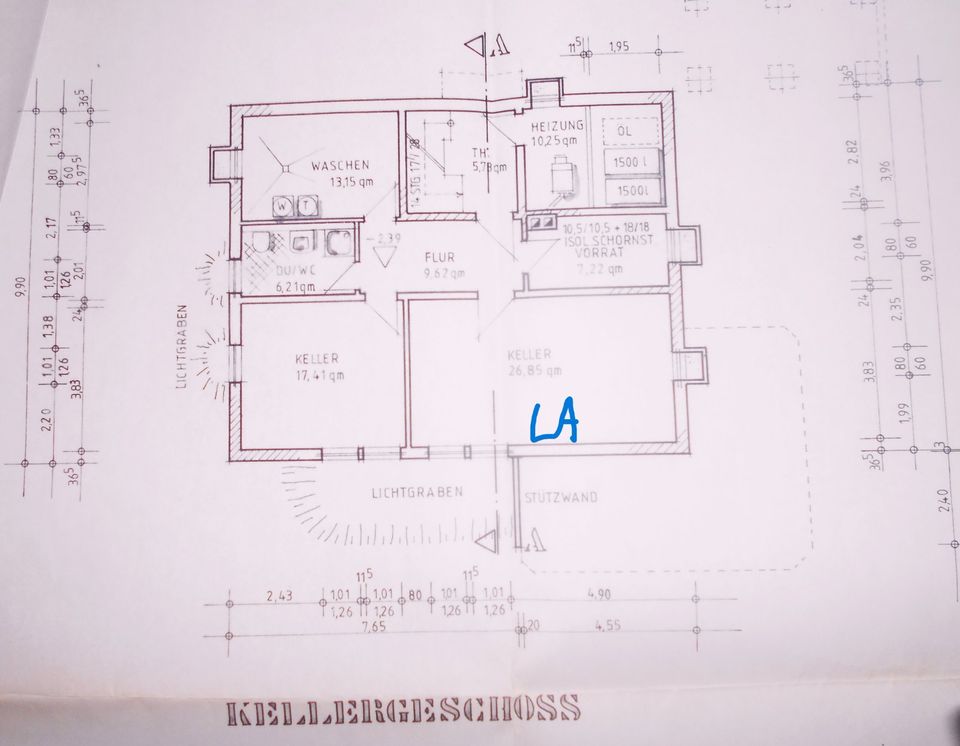 Kapitalanlage, Fertighaus, 2- FH m. Einl. Whg., Fernwärme, 90619 in Trautskirchen