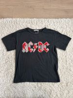 ACDC T-Shirt grau Stradivarius Hessen - Kassel Vorschau