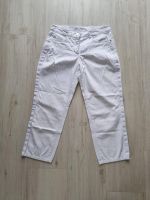 C&A Deluxe Jeans 7/8 weiß mit Spitze seitlich Gr. 38 Nordrhein-Westfalen - Castrop-Rauxel Vorschau