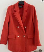 Boucle Blazer,  Zinnoberrot , 42 Nordrhein-Westfalen - Borchen Vorschau