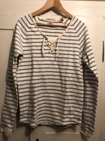 Maison Scotch pièce vintage Pullover Gr 40, Creme-Grau mit Silber Hessen - Dreieich Vorschau