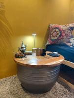 Couchtisch Metall Teak Holz schwer Nordrhein-Westfalen - Heinsberg Vorschau