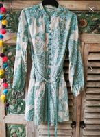 ibzmode Kleid Minikleid Boho Ibiza Paisley türkis weiß M 38 Rheinland-Pfalz - Rengsdorf Vorschau