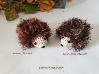 Igel Amigurumi gehäkelt Herbstdekoration braun/beige Geschenk Hessen - Alsfeld Vorschau