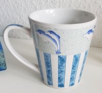 Delfin Tasse - KKK Gerstenberg Nordsee Ostsee Maritim blau Deko Nordrhein-Westfalen - Velbert Vorschau