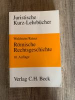 Lehrbuch Waldstein/Rainer Römische Rechtsgeschichte Baden-Württemberg - Eisingen Vorschau