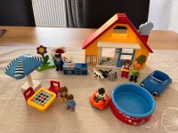 Playmobil 1 2 3 Ferienhaus und Reiter Niedersachsen - Marklohe Vorschau