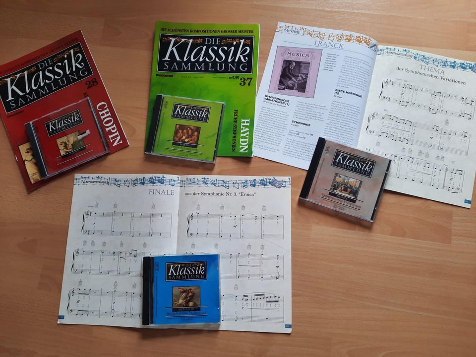 Klassik Cd‘s plus Heft zu jeder Cd in Pforzheim