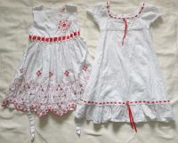 2x festliches Kleid Gr.128 Stickerei Sachsen - Obergurig Vorschau