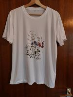 BEU T-Shirt Blumen weiß L Kreis Pinneberg - Pinneberg Vorschau