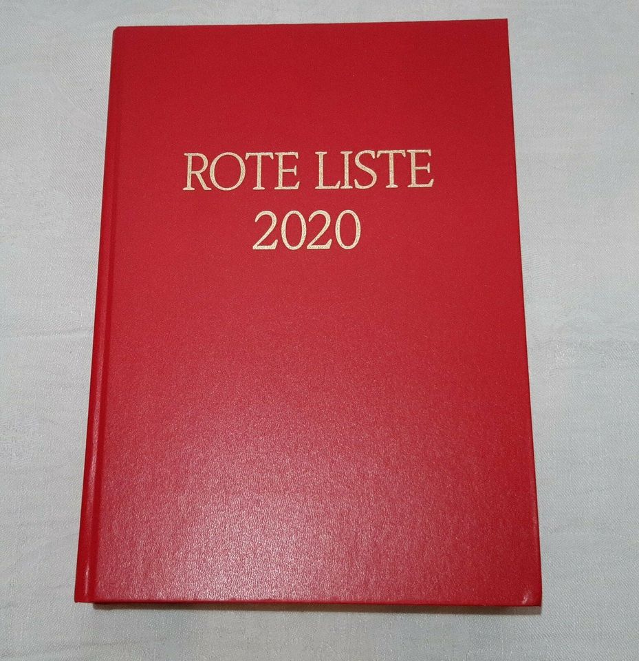 Arzneimittelliste - Rote Liste 2020 in Arenzhain