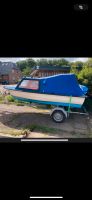 Kajütboot mit Trailer und 15PS Suzuki Motor Baden-Württemberg - Heddesheim Vorschau