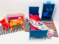 Barbie IKEA Möbel Bett Sofa Zubehör Set Stuttgart - Mühlhausen Vorschau