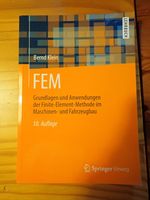 FEM Lehrbuch Finite-Element-Methode im Maschinen- und Fahrzeugbau Hessen - Limeshain Vorschau