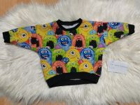 Handmade Baby Pullover Pulli 62 bunte Monster Leipzig - Thekla Vorschau