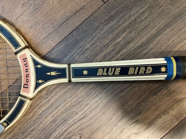 Tennisschläger Retro Donnay Blue Bird - Original, selten in Bardowick