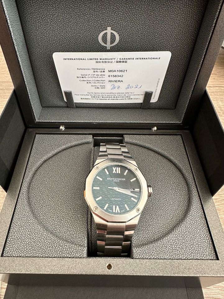 Baume & Mercier Rivera Automatik Full Set in Traben-Trarbach