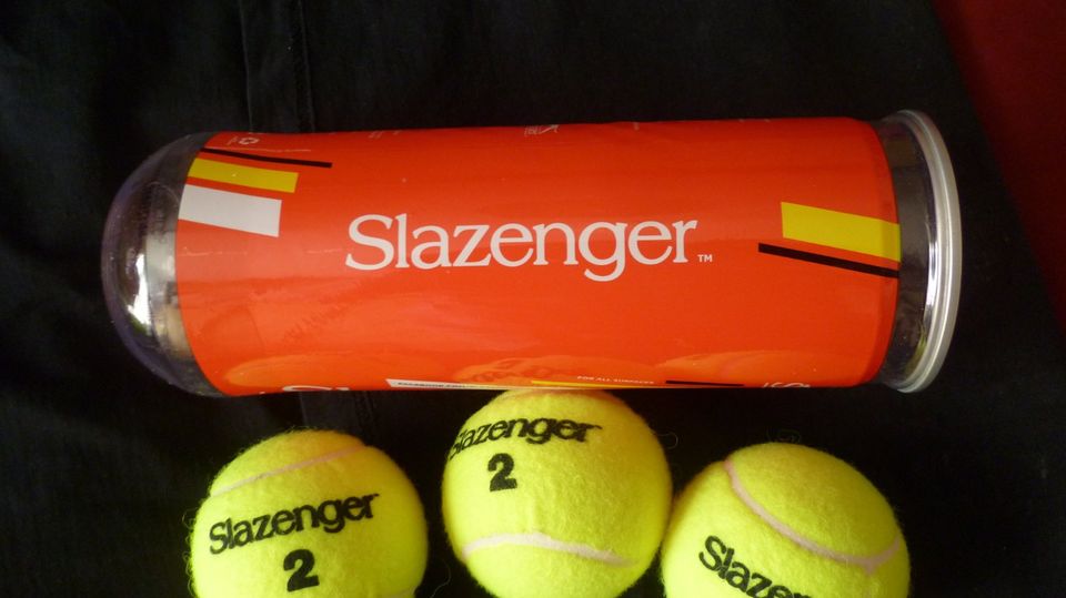 3er Set Tennis Bälle von Slazenger in OVP in Bonn