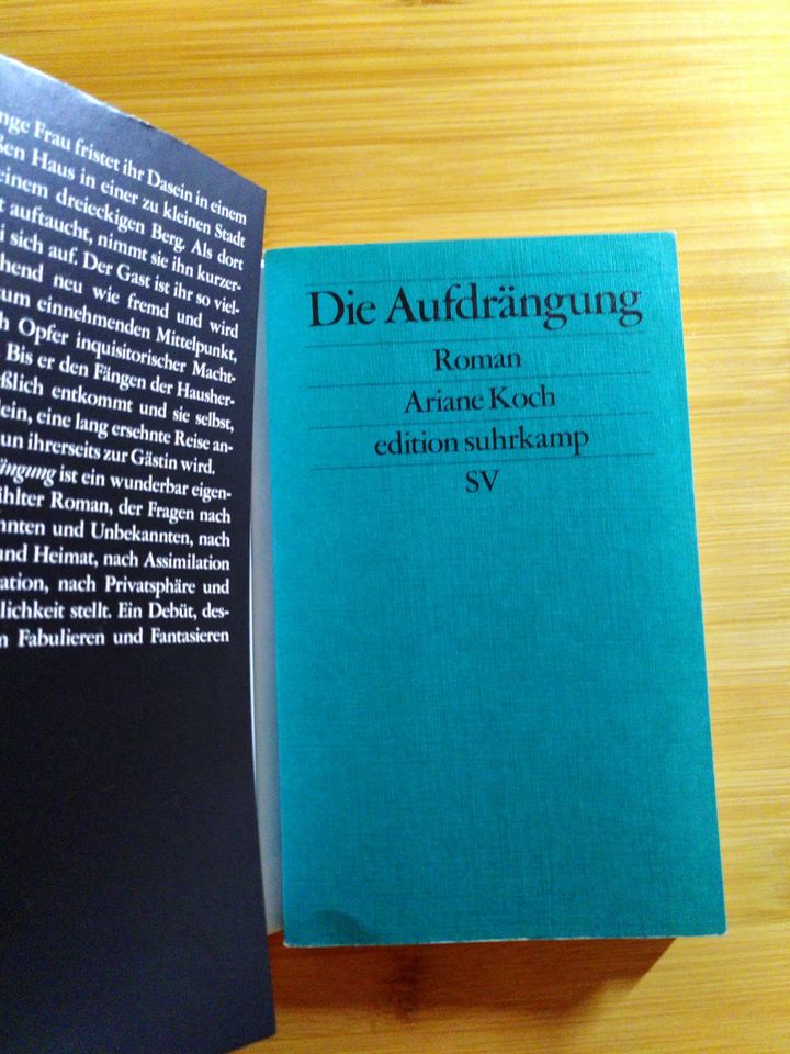 Die Aufdrängung Roman Ariane Koch Taschenbuch in Frankfurt am Main