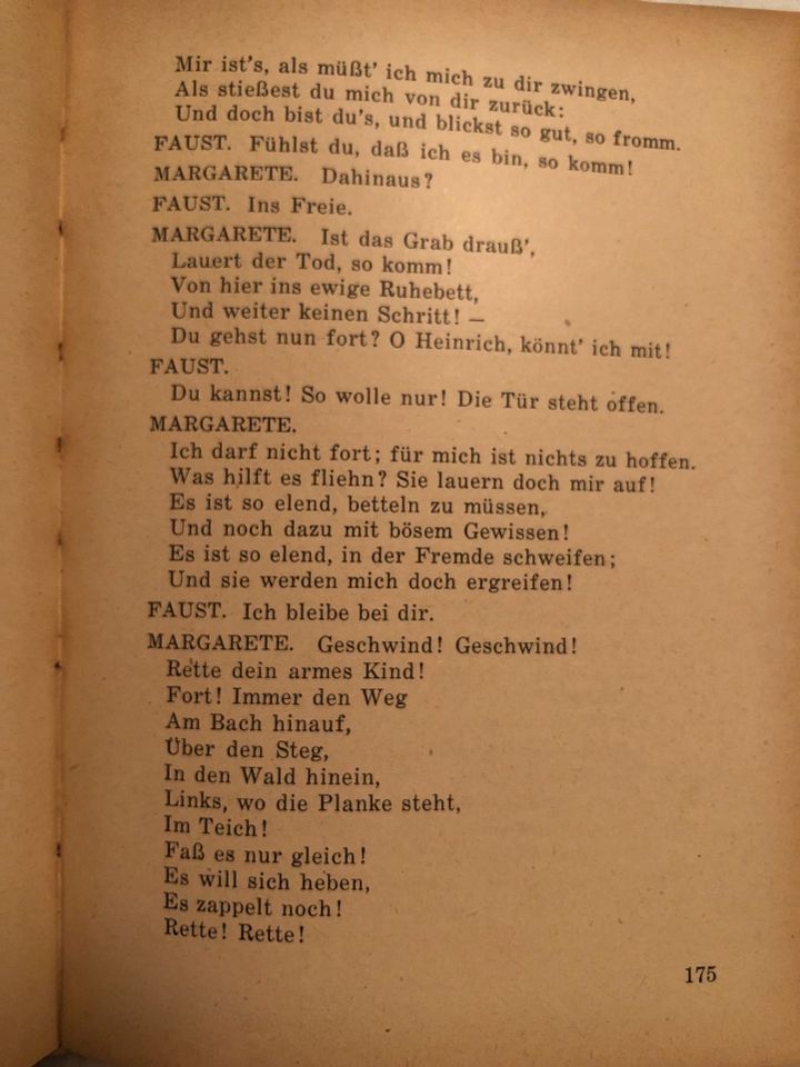 Goethes FAUST 1947 Ausgabe gebunden in Berlin