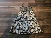 Zero Gr. 38 Kleid creme/natur schwarz Niedersachsen - Apen Vorschau