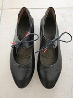 Ballerina Think! Gr 39 schwarz schlicht Schnürschuh Sachsen-Anhalt - Wernigerode Vorschau