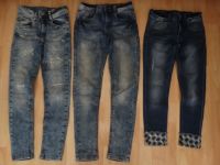 3x JEANS - GR. 146 - NEUWERTIG!!! - SET / PAKET! - HOSE - TRENDY! Bayern - Wasserlosen Vorschau