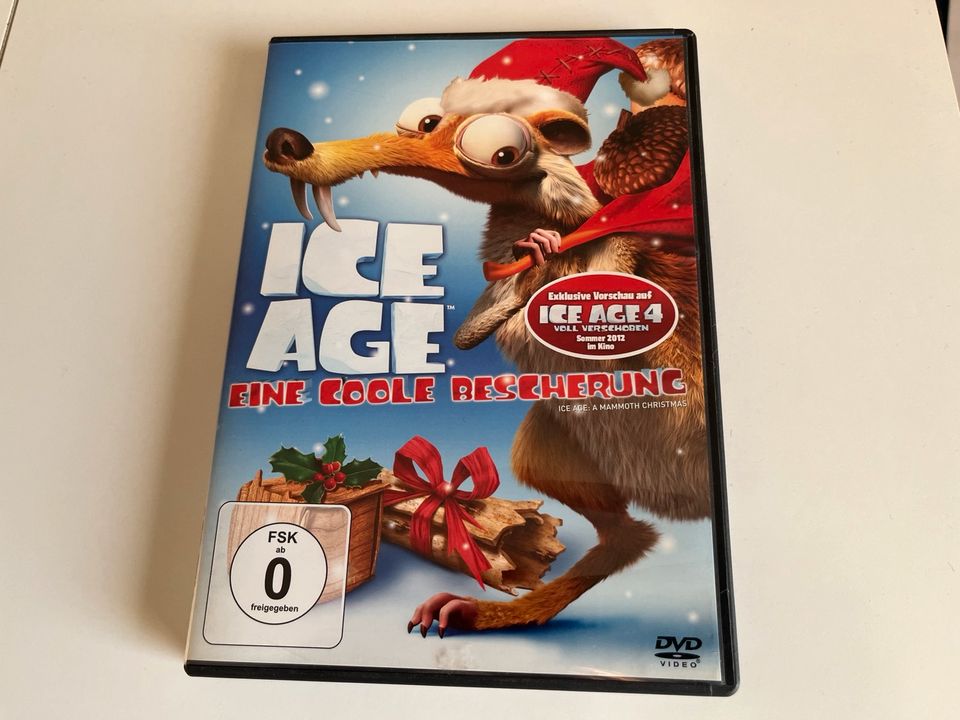 Super DVD ICE AGE Eine coole Bescherung - FSK 0 zu verkaufen in Augsburg