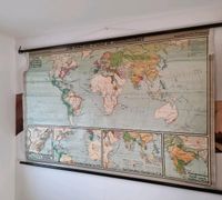 Schulkarte Die Welt im 17. Und 18. Jahrhundert Wandkarte Wanddeko Schleswig-Holstein - Elmshorn Vorschau
