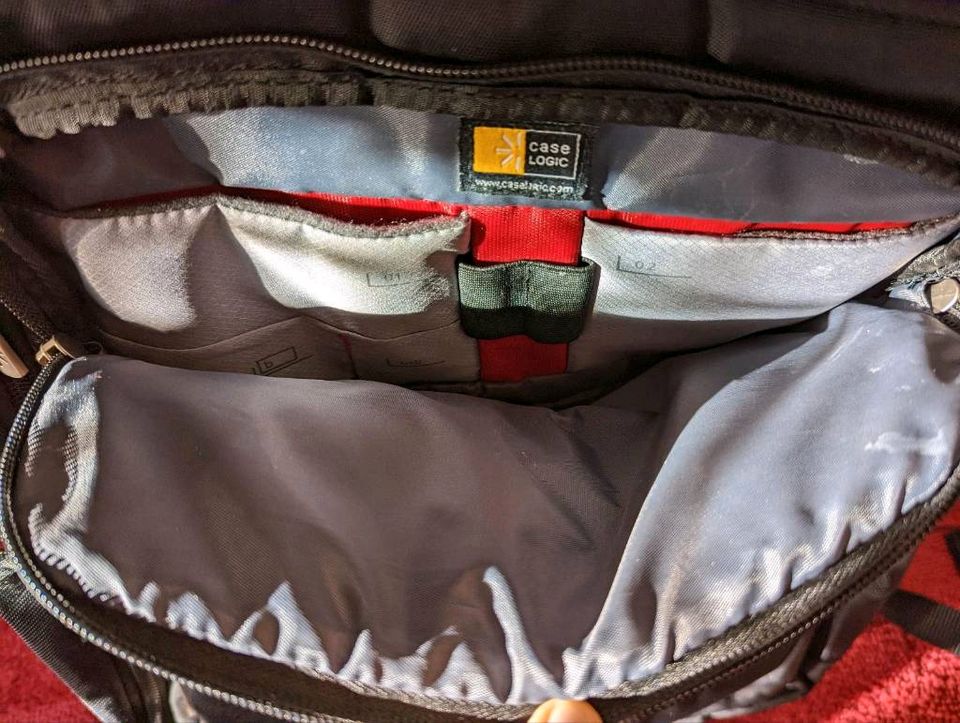 Laptop Rucksack schwarz, gepolstertes Fach in Leipzig