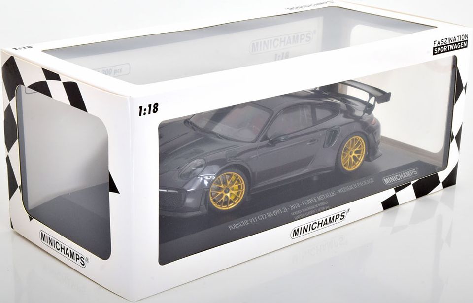 Porsche 911 991.2 GT2 RS Weissach-P 2018 • NEU • Minichamps 1:18 in Oberkirch