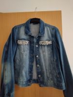 Jeansjacke Gr. 38 mit Glitzer Baden-Württemberg - Breisach am Rhein   Vorschau